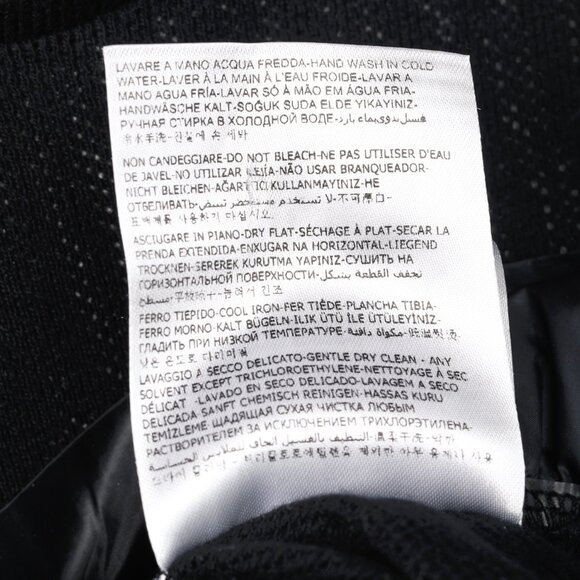 Moncler Black Cotton Ruffled Peplum T-Shirt - Picture 10 of 10